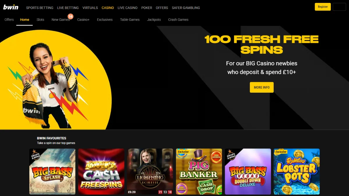 bwin homepage